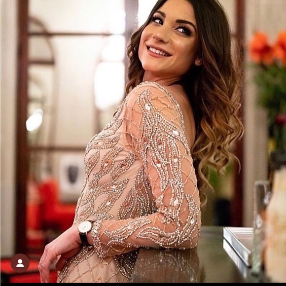 Chic and Holland Nude/Pink gown - Picture 4 of 6